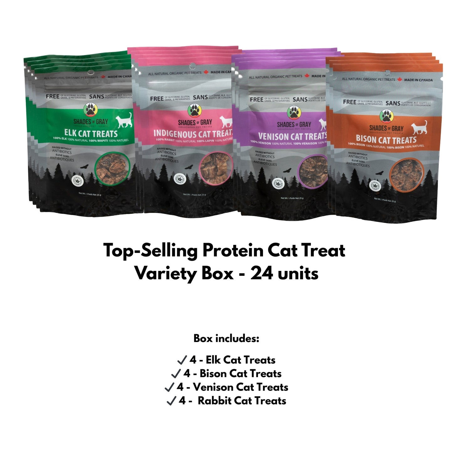 Top Selling Protein Cat Treat Variety Box