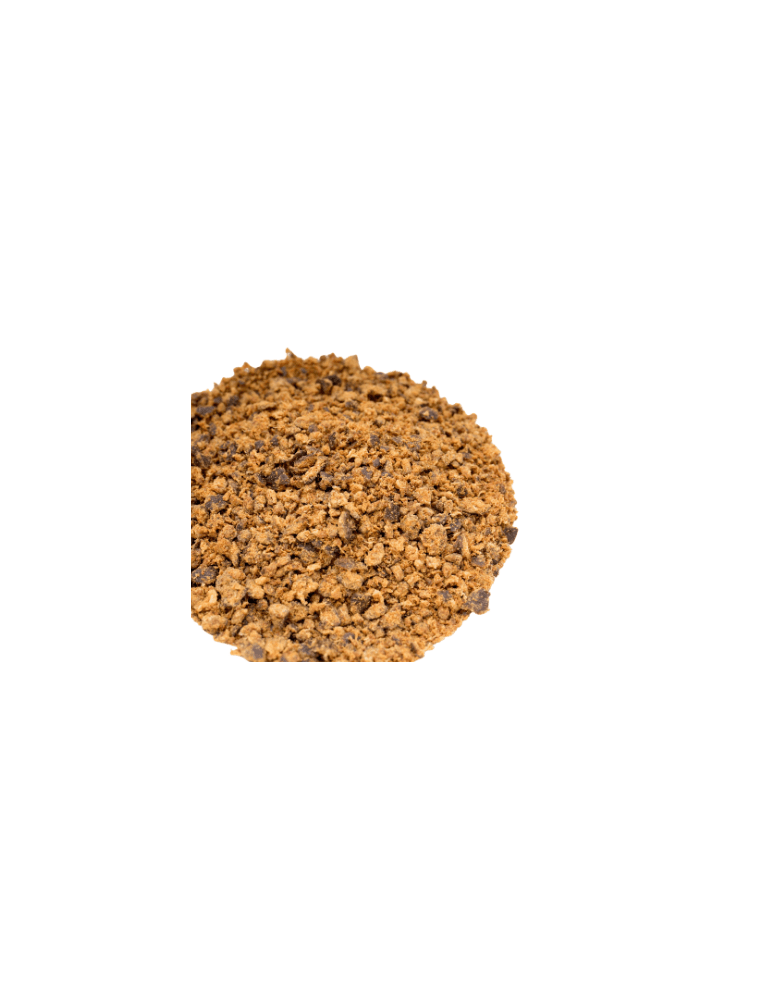 Beaver Topper pet treats on a white background out of the package.