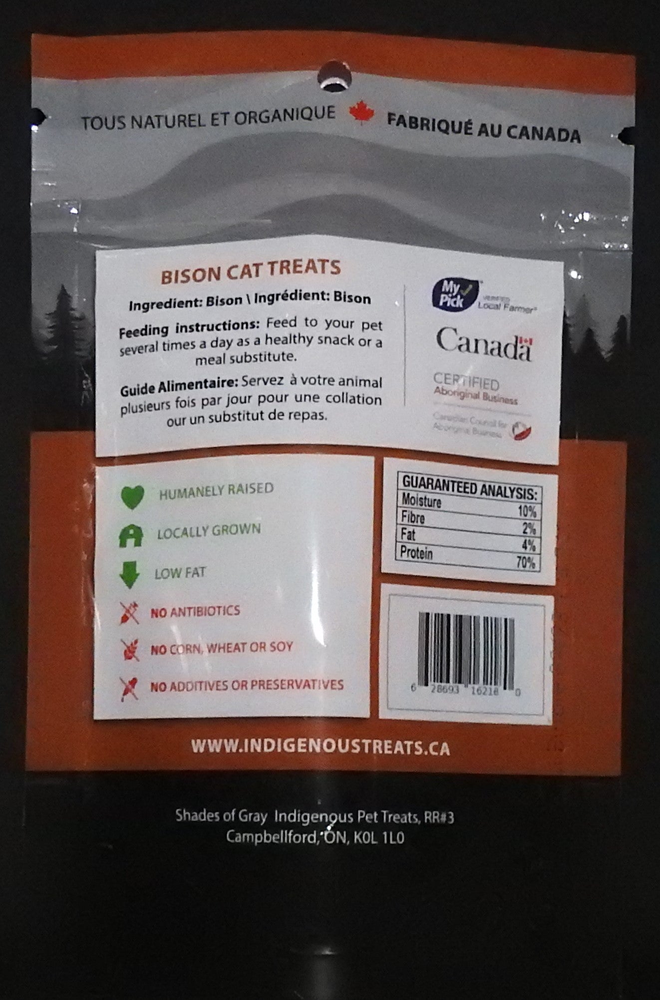 Bison Cat Treats