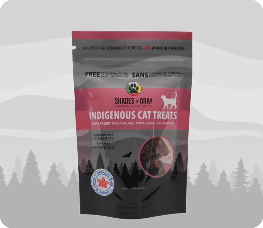 Rabbit Cat Treats made with organic all natural 100% Rabbit, for your cats. Free of Glycerine, Gluten, Grain & Preservatives.