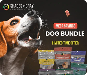 Mega Dog Bundle Dog Cat Treats Indigenous Treats Shades of Gray Indigenous Pet Treats