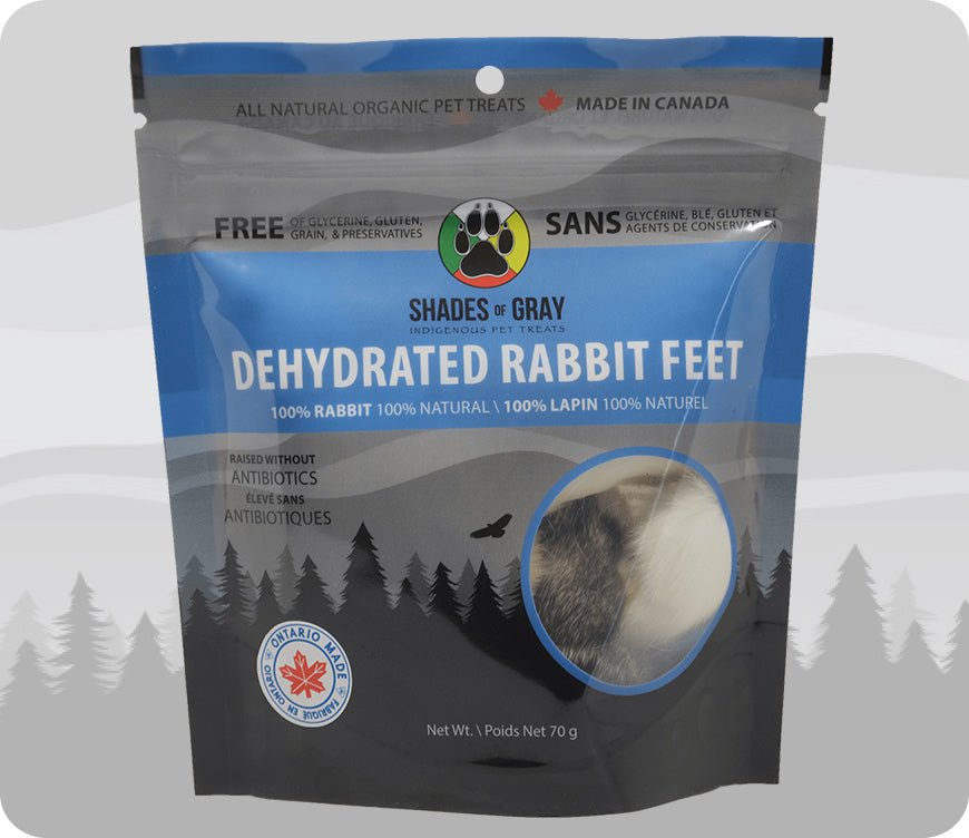 Pet Treats - Dehydrated Rabbit Feet