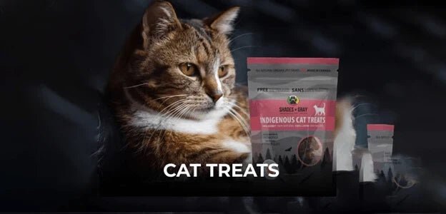Single ingredient cat treats made from rabbit, bison, elk and venison