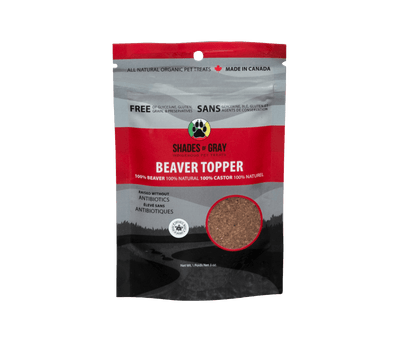 Shades of Gray Beaver Topper pouch in black, grey and red