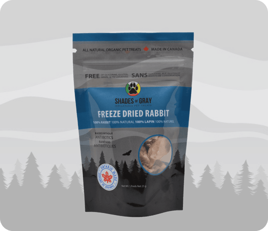 Freeze Dried Rabbit Snacks