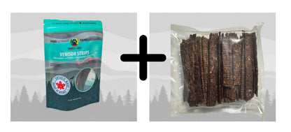 Venison Pet Treats -Strip Eco Refill 